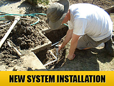 new system installtion